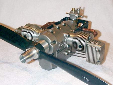 The engine on display
